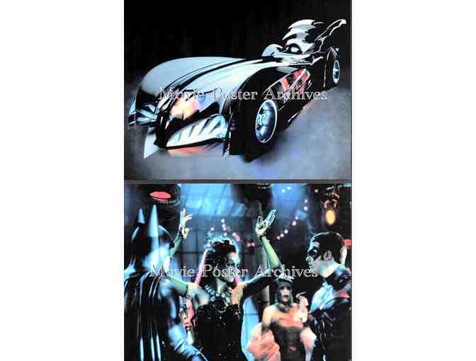 BATMAN AND ROBIN, 1997, color photographs, Arnold Schwarzenegger