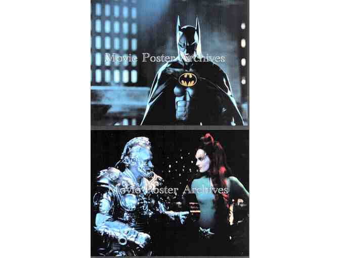 BATMAN AND ROBIN, 1997, color photographs, Arnold Schwarzenegger