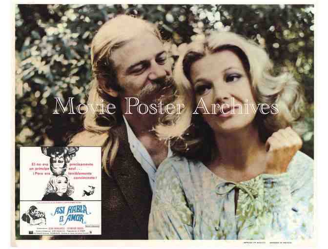 MINNIE AND MOSKOWITZ, 1971, lobby cards, Gena Rowlands, Seymour Cassel