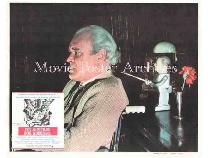 ASYLUM, 1972, lobby cards, Peter Cushing, Britt Ekland, Herbert Lom