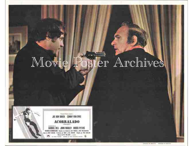 FRAMED, 1975, lobby cards, Joe Don Baker, Conny Van Dyke, Gabriel Dell
