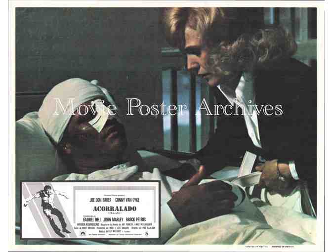 FRAMED, 1975, lobby cards, Joe Don Baker, Conny Van Dyke, Gabriel Dell