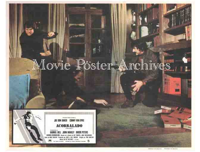 FRAMED, 1975, lobby cards, Joe Don Baker, Conny Van Dyke, Gabriel Dell