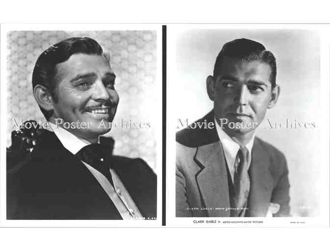CLARK GABLE, group of classic celebrity portraits, stills or photos