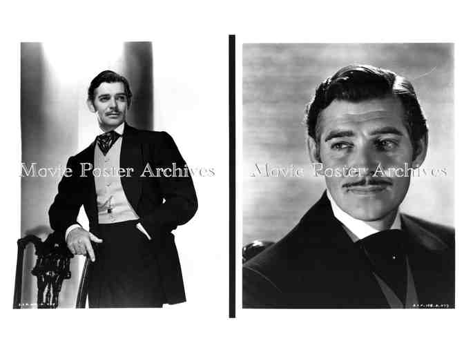 CLARK GABLE, group of classic celebrity portraits, stills or photos