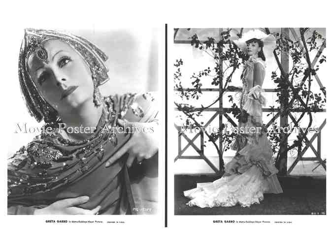 GRETA GARBO, group of classic celebrity portraits, stills or photos