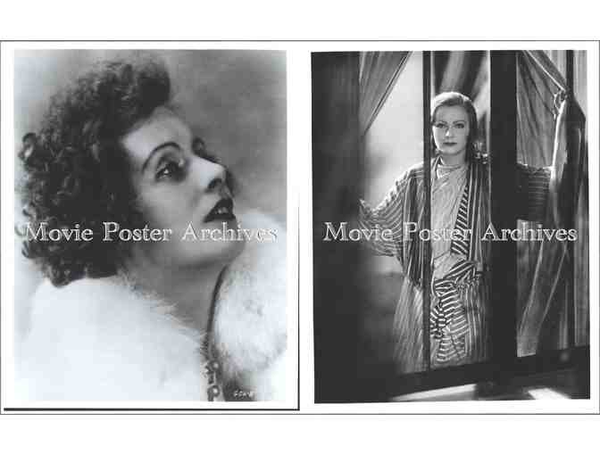 GRETA GARBO, group of classic celebrity portraits, stills or photos