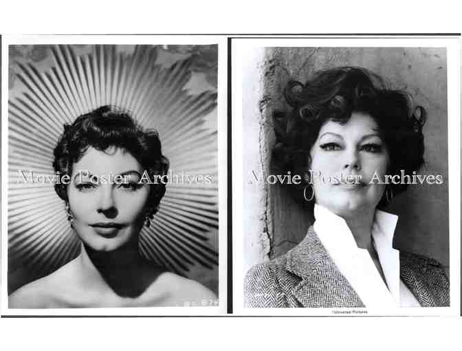 AVA GARDNER, group of classic celebrity portraits, stills or photos