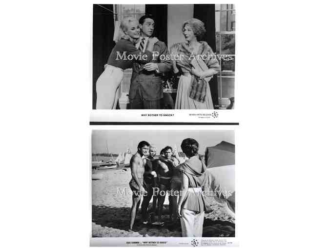 WHY BOTHER TO KNOCK, 1961, movie stills, Elke Sommer, Richard Todd