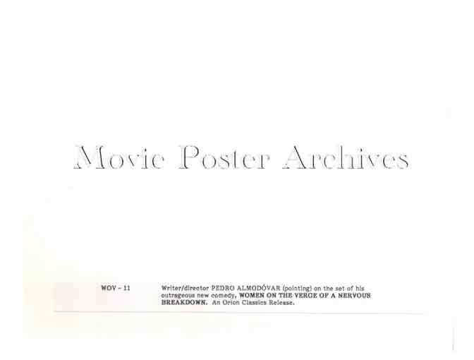 WOMEN ON THE VERGE OF A NERVOUS BREAKDOWN, 1988, movie stills