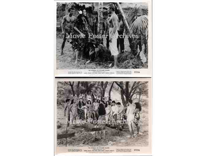 WOMAN OF PITCAIRN ISLAND, 1957, movie stills, James Craig, Lynn Bari