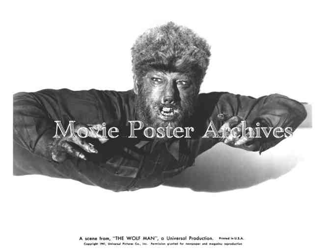 WOLF MAN, 1941, movie stills, Lon Chaney Jr., Bela Lugosi, Claude Rains