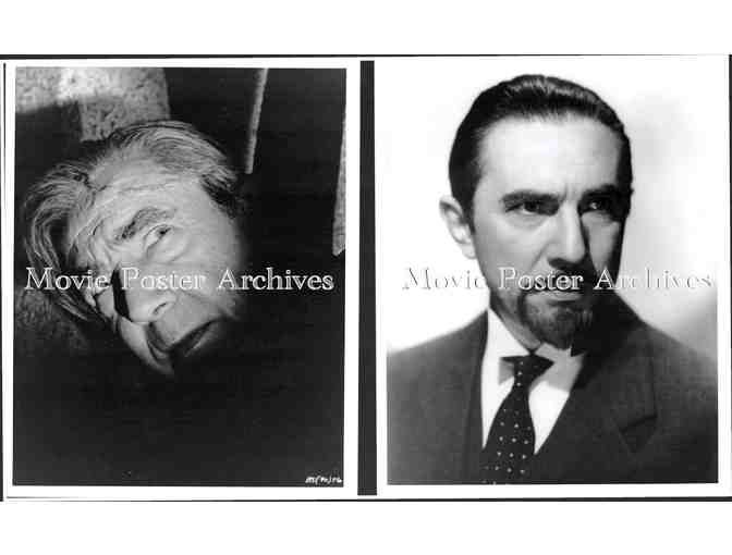 BELA LUGOSI, group of classic celebrity portraits, stills or photos