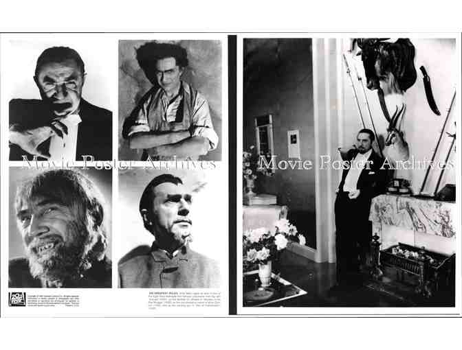 BELA LUGOSI, group of classic celebrity portraits, stills or photos