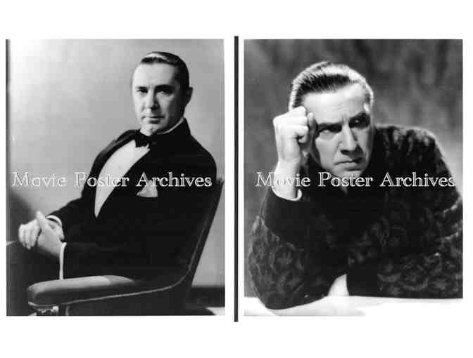 BELA LUGOSI, group of classic celebrity portraits, stills or photos