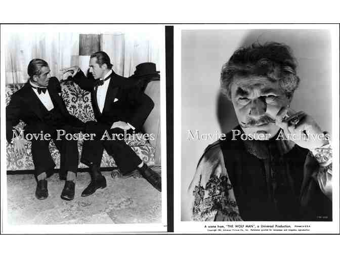 BELA LUGOSI, group of classic celebrity portraits, stills or photos