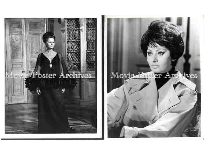 SOPHIA LOREN, group of classic celebrity portraits, stills or photos
