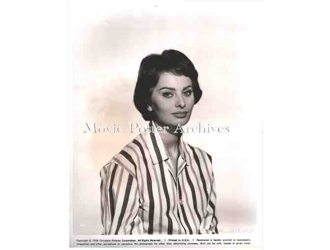 SOPHIA LOREN, group of classic celebrity portraits, stills or photos