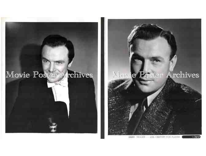 DEAN JAGGER, group of classic celebrity portraits, stills or photos