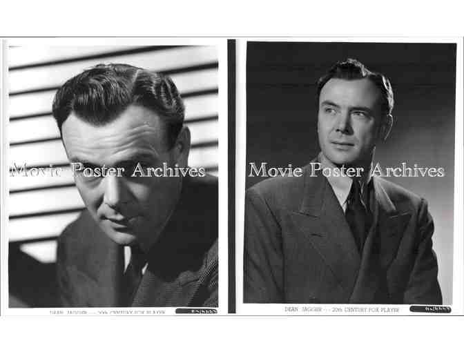 DEAN JAGGER, group of classic celebrity portraits, stills or photos