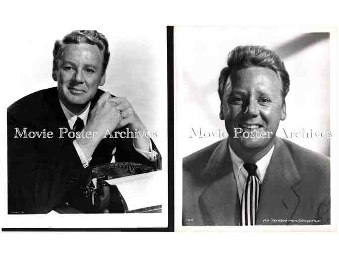 VAN JOHNSON, group of classic celebrity portraits, stills or photos