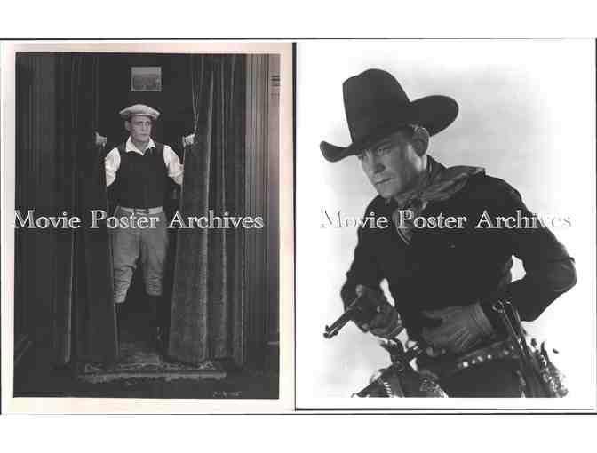 BUCK JONES, group of classic celebrity portraits, stills or photos
