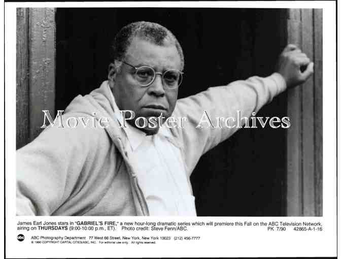 JAMES EARL JONES, group of classic celebrity portraits, stills or photos