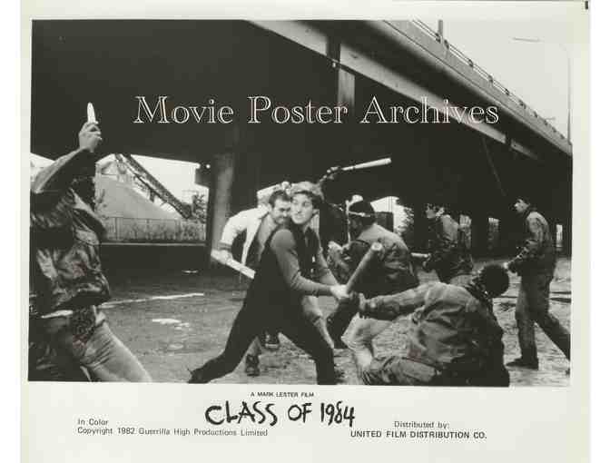 CLASS OF 84, 1982, movie stills, Michael J. Fox, Roddy McDowall,