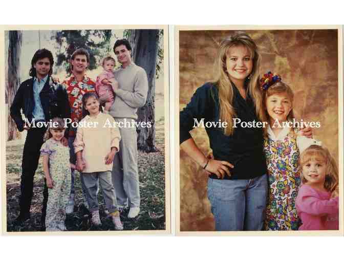 FULL HOUSE, 8x10 color photographs, Bob Saget, John Stamos, Olsen twins, Dave Coulier