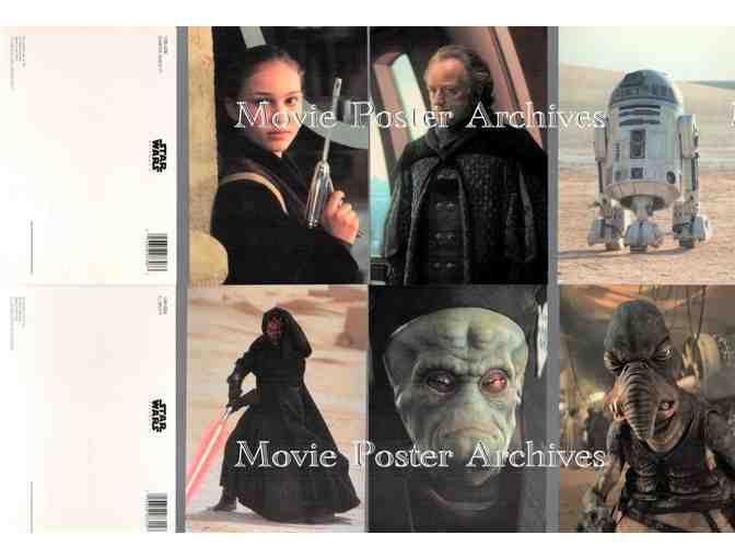 STAR WARS EPISODE 1: PHANTOM MENACE, 1999, postcards, GROUP B, Natalie Portman