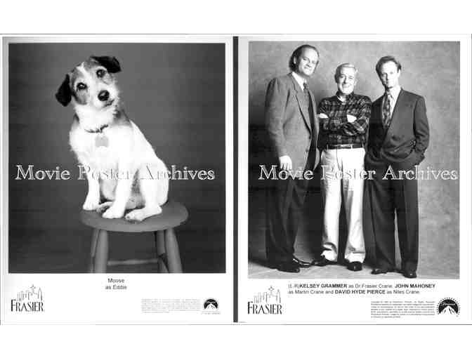 FRASIER, 10 TV STUDIO STILLS, Kelsey Grammar, Jane Leeves, David Hyde Pierce, Peri Gilpin.