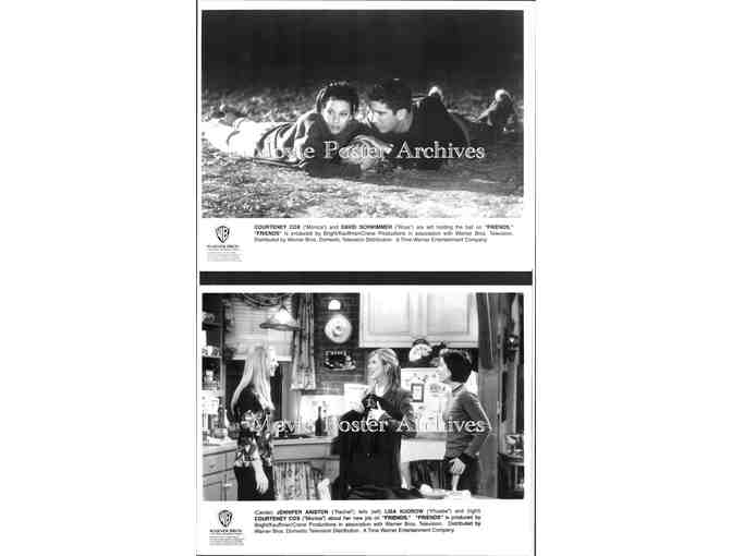 FRIENDS, 10 TV STUDIO STILLS, Jennifer Aniston, Courteney Cox, Lisa Kudrow, Matt LeBlanc.