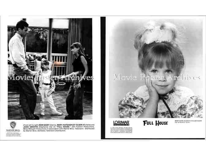 FULL HOUSE, 8x10 tv stills, Bob Saget, John Stamos, Olsen twins, Dave Coulier, Lori Loughlin