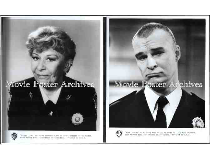 NIGHT COURT, 10 TV STUDIO STILLS, Harry Anderson, John Larroquette, Richard Moll, Post