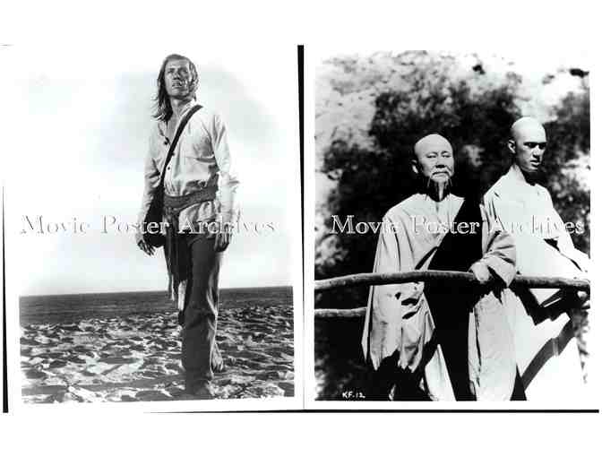 KUNG FU, tv stills, David Carradine, Keye Luke, Philip Ahn