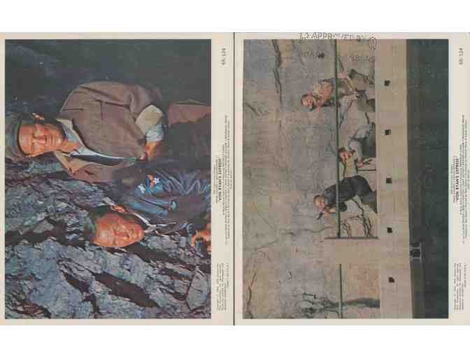 VON RYANS EXPRESS, 1965, mini lobby cards, Frank Sinatra, Trevor Howard
