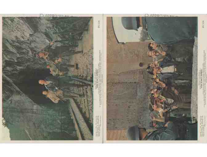 VON RYANS EXPRESS, 1965, mini lobby cards, Frank Sinatra, Trevor Howard