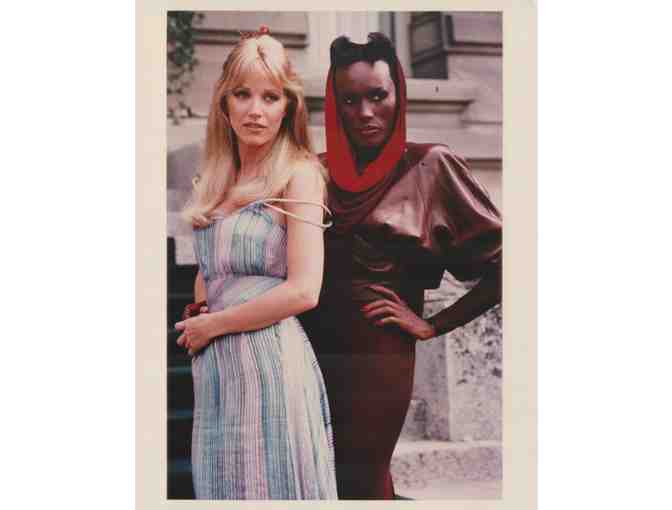 VIEW TO A KILL, 1985, movie stills, Roger Moore, 007, Grace Jones