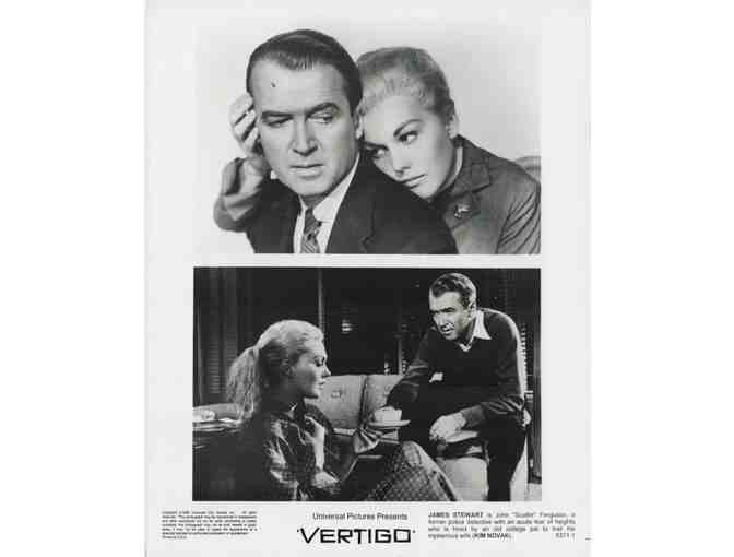 VERTIGO, 1958, movie stills, Jimmie Stewart, Kim Novak