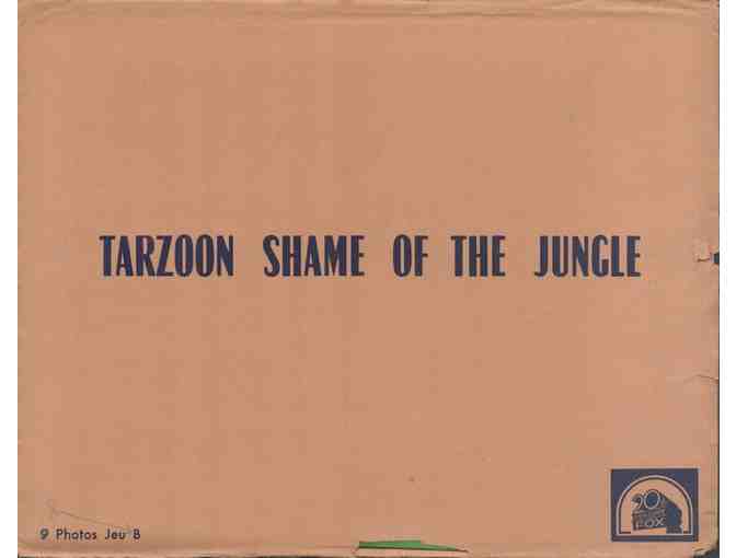 TARZOON SHAME OF THE JUNGLE, 1978, French lobby cards, animated