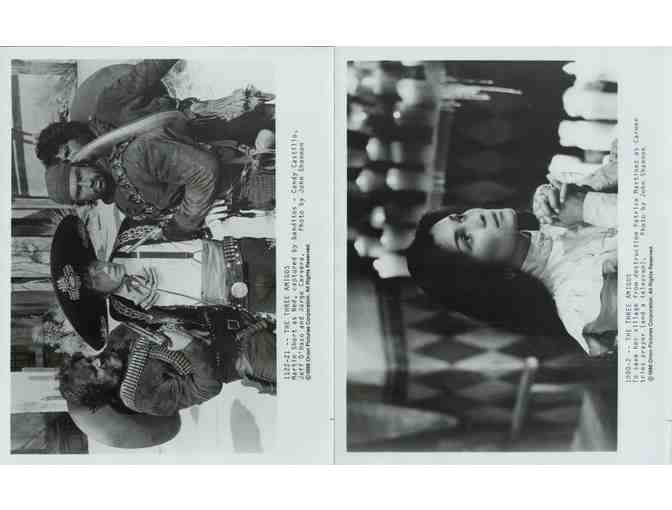 THREE AMIGOS, 1986, movie stills, Chevy Chase, Steve Martin