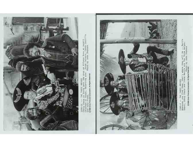 THREE AMIGOS, 1986, movie stills, Chevy Chase, Steve Martin