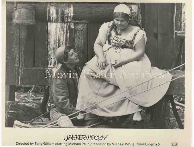 JABBERWOCKY, 1977, movie still set, Terry Gilliam, Michael Palin, Terry Jones.