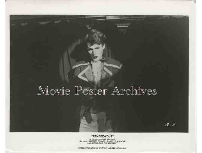 RENDEZ-VOUS, 1987 8x10 still set of 5, Lambert Wilson, Juliette Binoche.