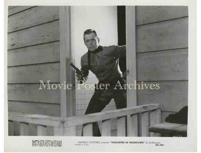 VIGILANTES OF BOOMTOWN, 1947, movie stills, Allan Rocky Lane, Bobby Blake
