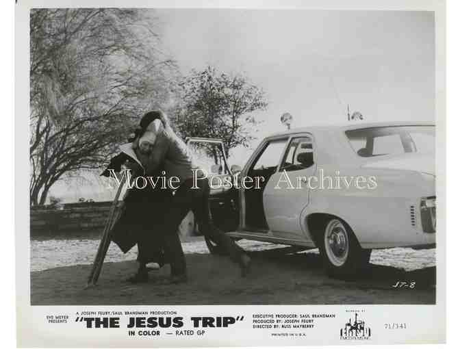 JESUS TRIP, 1971 8x10 still set of 12, biker action thriller, Tippy Walker, Robert Porter.
