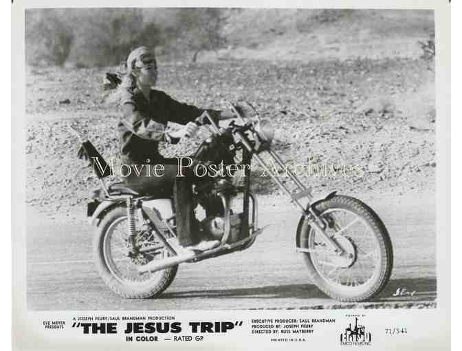 JESUS TRIP, 1971 8x10 still set of 12, biker action thriller, Tippy Walker, Robert Porter.