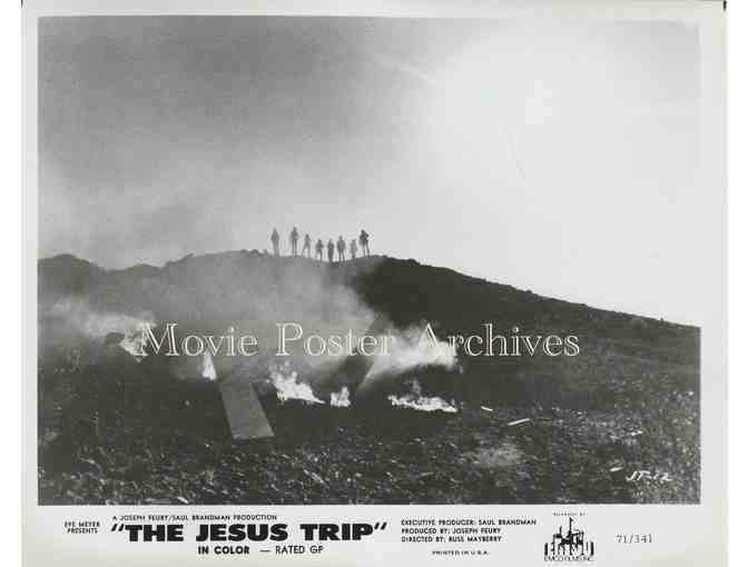JESUS TRIP, 1971 8x10 still set of 12, biker action thriller, Tippy Walker, Robert Porter.