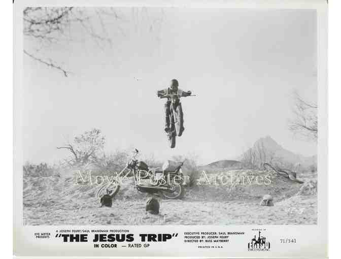JESUS TRIP, 1971 8x10 still set of 12, biker action thriller, Tippy Walker, Robert Porter.