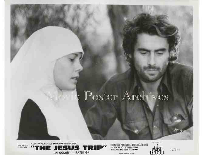 JESUS TRIP, 1971 8x10 still set of 12, biker action thriller, Tippy Walker, Robert Porter.